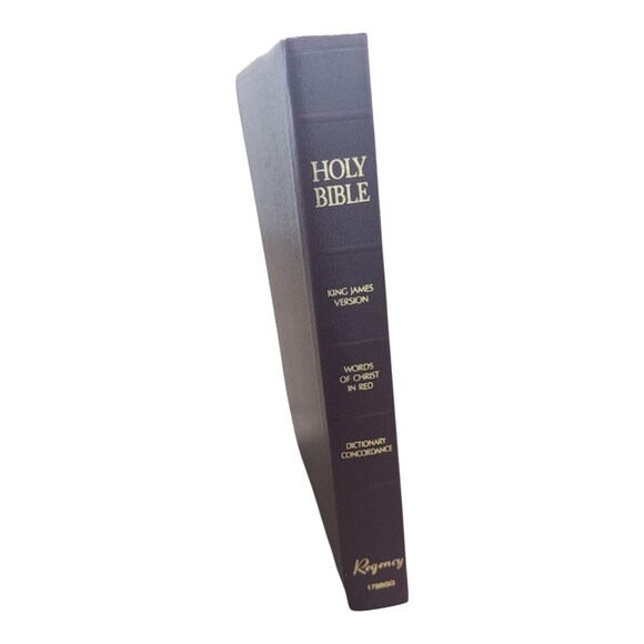 Vintage Christian Bible 1984 New King James‎ Version Holy Bible Words of Christ - Picture 2 of 5